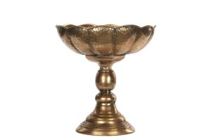 Pokal / Kruka Guld / Brun (Dia: 27 cm) - A lot