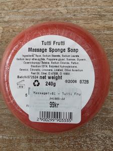 Massagetvål - Tutti Frutti (Orange)