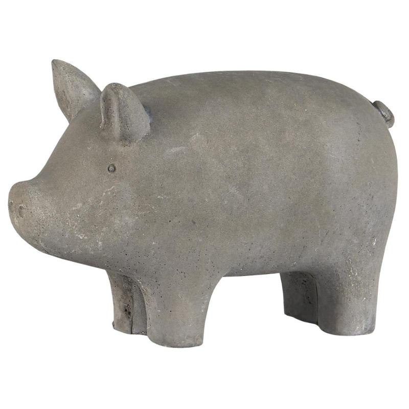 Grå gris (8cm) - Ib Laursen