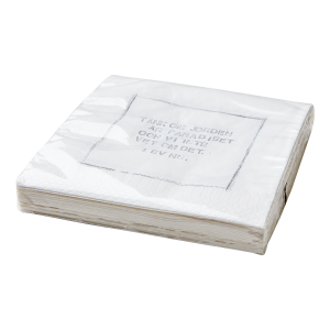 Servett "Tänk om jorden är paradiset..." Fröjd - Affari