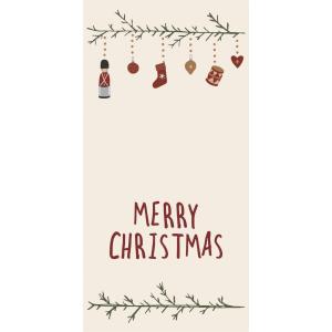 Servett, Grangirlang "Merry Christmas" (Buffé) - Ib Laursen