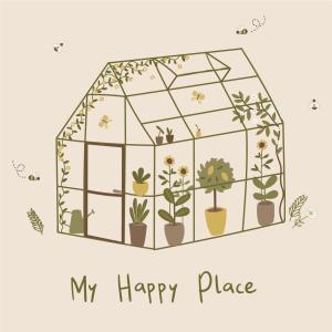 Servett My happy place - Ib Laursen