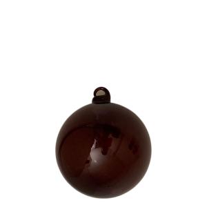 Glaskula Brun, Mini slät (Dia 5 cm) - Miljögården