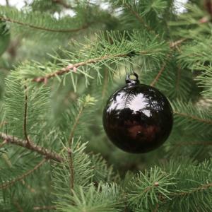 Glaskula Brun, Stor Slät (Dia 10 cm) - Miljögården