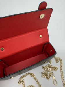 Väska / Clutch i skinn, Svart, Emine - Gemini