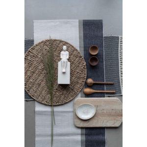 Löpare Svart/Natur, Mika 40x140 cm