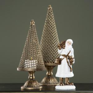 Granfat i guldfärgad antik finish - A lot