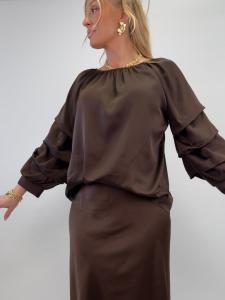 Blus Brun, Glansig Raya - Gemini