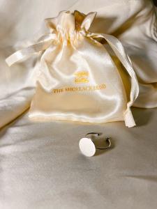 Ring, Justerbar Silverpläterad - The Shoelace Brand