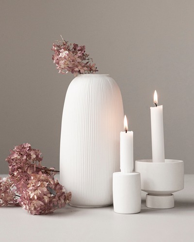 Åby, vas Vit - Storefactory