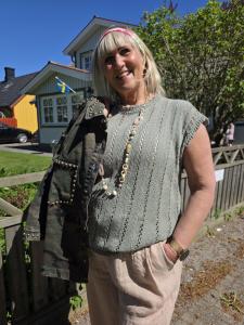 Topp Virkad, Army Lenita - Caramelle Fashion