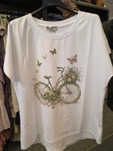 T-shirt Inze, Cykel Grön - Soulful Fashion