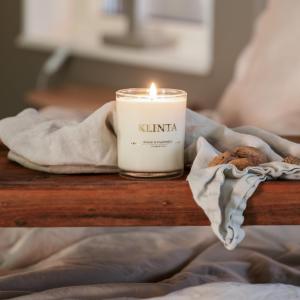 Klinta, Stora Doft- och massageljuset - Apelsin & Kryddnejlika