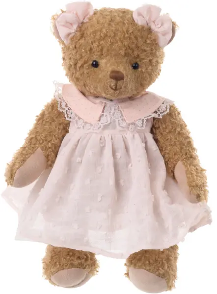 Nalle, Alice (30 cm) Ljusrosa klänning - Bukowski