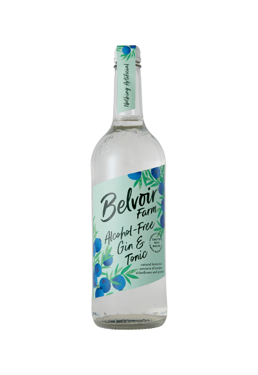 Gin & Tonic - utan Gin (750 ml) - Belvoir Farm
