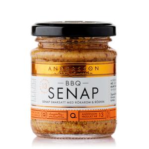Senap BBQ i glasburk, Andersson - Designfood