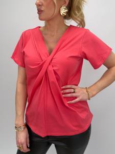 Topp med drapering fram, Korall Anea - Gemini    BERÄKNAD LEV: FEB