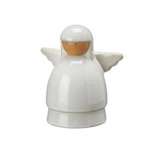 Ängel slät, Vitmelerad stengods - Wikholm Form