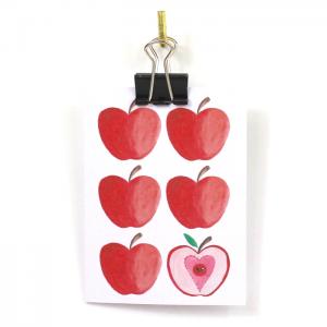 Kort Röda äpplen - Anneko Design