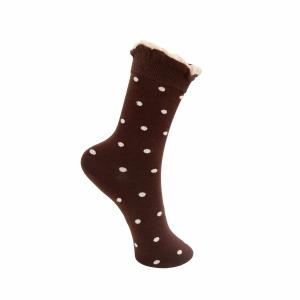 Strumpa, Coffee prickig, Lumina - Black Colour