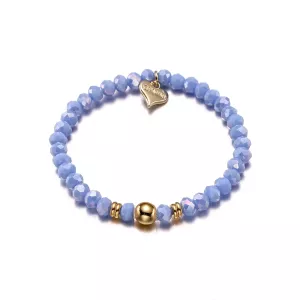 Armband, Lavendel Elastiskt - Gemini