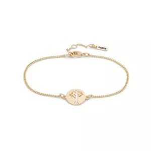 Armband Elin återvunnet, guldpläterat - Pilgrim
