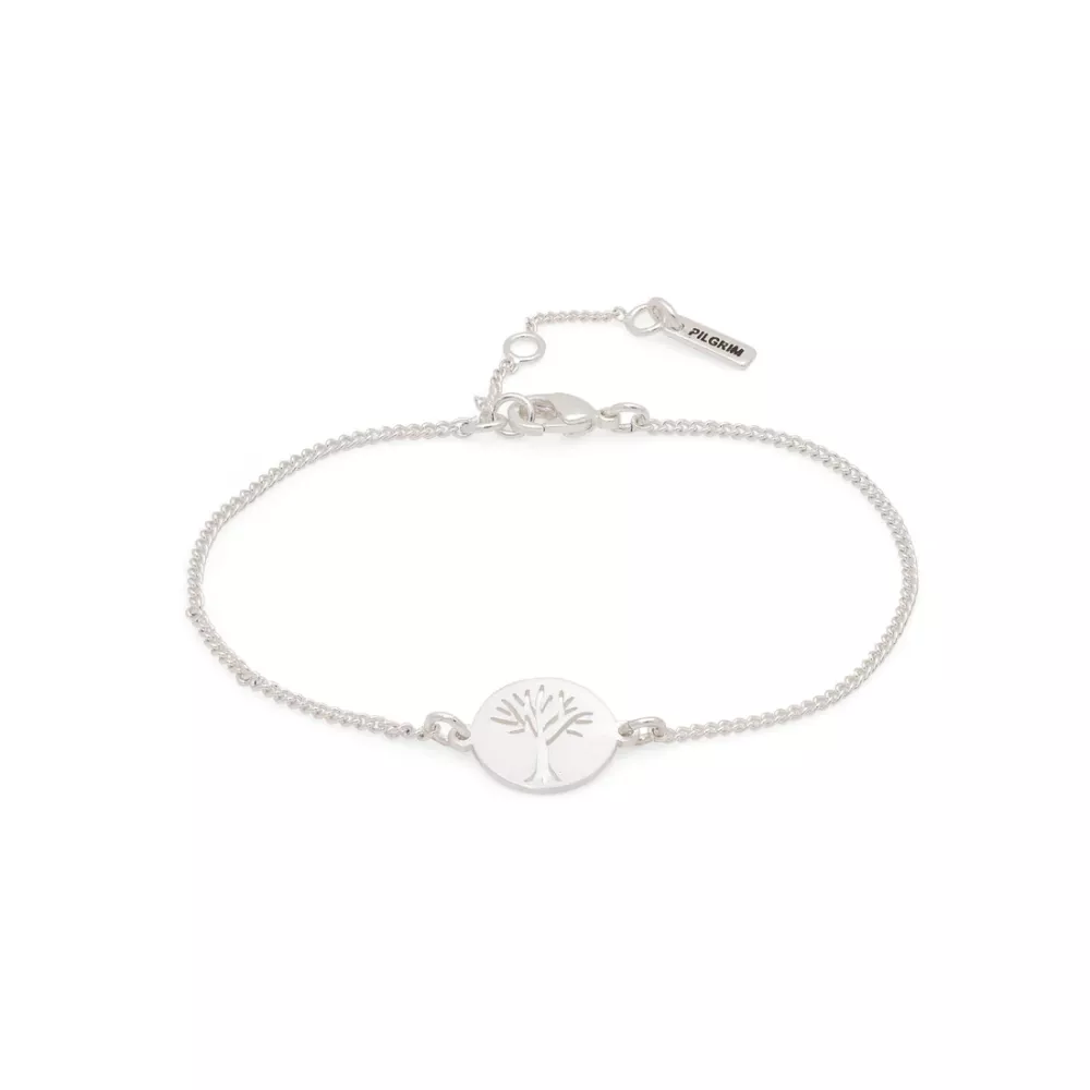 Armband Elin återvunnet, Silverpläterat - Pilgrim