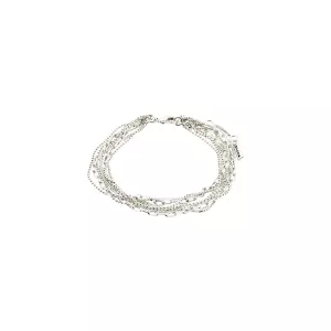 Armband Lily Silverpläterade Kedjor – Pilgrim