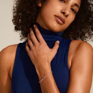 Armband Ronja återvunnet, Silverpläterat - Pilgrim