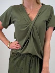 Topp med drapering fram, Army Anea - Gemini     BERÄKNAD LEV: AUG