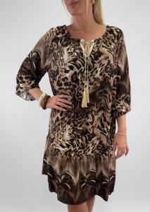 Klänning / Tunika kort, Leo mönstrad, Arwen - Gemini