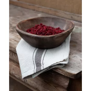 Skål i brunt trä - Wikholm Form