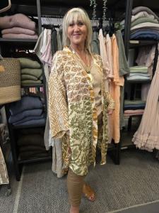 Kimono i bruna nyanser, Katja nr 3 - Love Forever