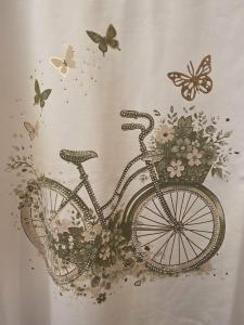 T-shirt Inze, Cykel Grön - Soulful Fashion