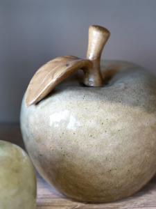 Äpple Lattefärgat, Höjd: 13 cm - Chic Antique