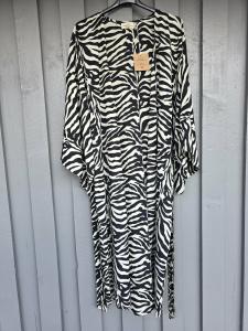 Kimono Zebra Creme / Svart, Mora - Coconut Milk