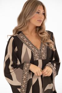 Klänning Sand / Taupe / Brun, Barcelona - Capri Collection