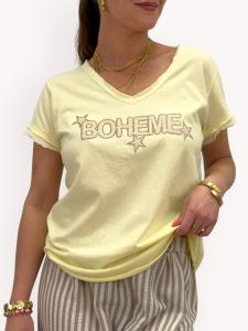 T-shirt, Boheme Gul - Gemini