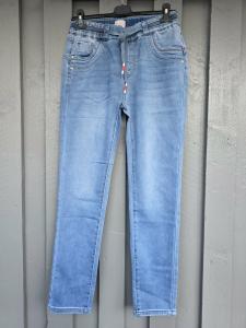 Jeans med knytband, Sofie - Caramelle Fashion