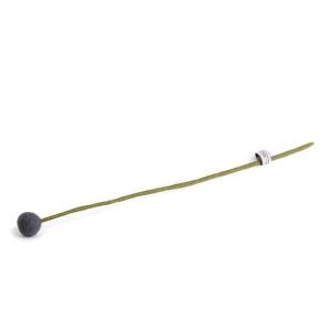 Blågrå blomma i tovad ull, liten (17220) - Én Gry & Sif