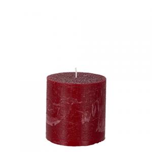 Blockljus Röd (10x10cm) Cote Nord - Affari