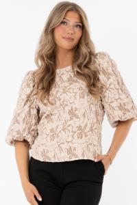 Blus Rose Champagne, Belora - Capri Collection