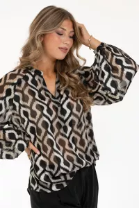 Blus Sheba Sand/Black - Capri Collection