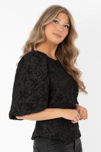 Blus Svart, Belora - Capri Collection