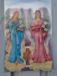 Bokmärken 2 stora änglar (Häfte 2) - Bromma Kortförlag