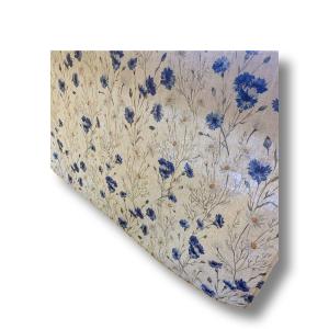 Duk Blåklint Linne/Blå (140x240), Miljögården