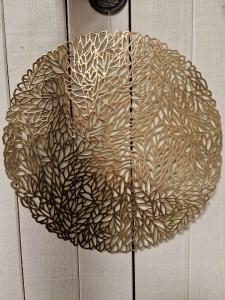 Bordsunderlägg Champagne - dia: 35 cm