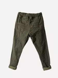 Byxa i stretch, Army, Box - Reunion Home