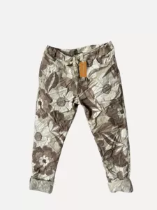 Magisk byxa, Storblommig Beige, Box - Reunion