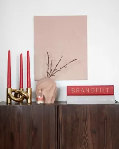 Brandfilt i snygg Röd förpackning - Eldstickan